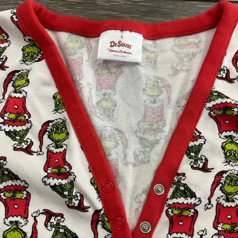 Hanna Andersson Christmas Grinch Pajamas - Picture 6 of 6